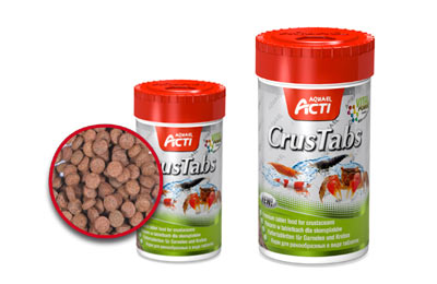 AQUAEL Acti CrusTabs 10гр корм для ракообразных (табл)