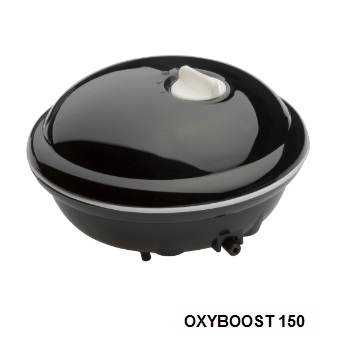 AQUAEL OXYBOOST 150 plus Компрессор с регулятором производительности (100-150л) 150л/ч 2.2Вт
