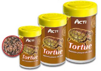AQUAEL Acti Tortue 250мл (57гр) корм для черепах (натуральный) (02811) - Кликните на картинке чтобы закрыть