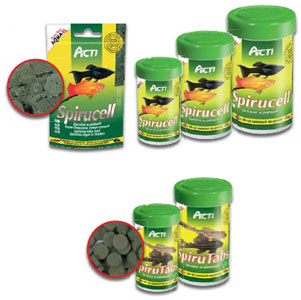 AQUAEL Acti Spirusell 10гр корм для рыб с высоким содержанием Спирулина (03801)