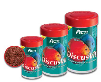 AQUAEL Acti DiscusVit 100мл (63гр) корм для Дискусов (гранулы) (02924) - Кликните на картинке чтобы закрыть