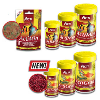 AQUAEL Acti ActiMin 10гр (пакетик) корм для всех видов рыб (хлопья) (02730)