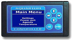 Aquatronica Control unit Аквакомпьютер 125x65x26мм дисплей 56x28мм 12В - Кликните на картинке чтобы закрыть