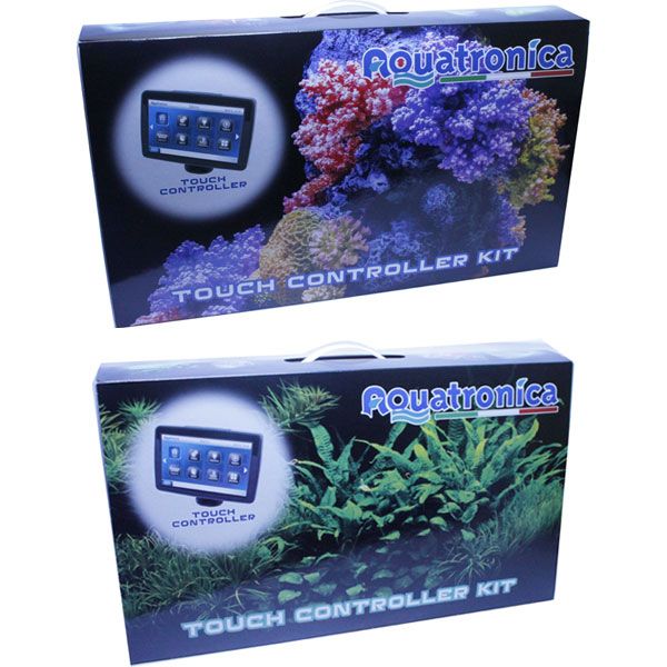 Aquatronica Touch Controller 7”display BASIC KIT Сенсорный Аквакомпьютер с цветным 7 дюйм дисплеем Базовый Набор Плюс 5 комплектующих.