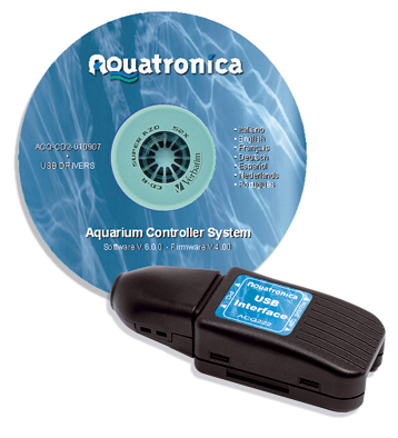 Aquatronica USB PC Interface комплект для подключения аквакомпьютера к ПК через USB - Кликните на картинке чтобы закрыть