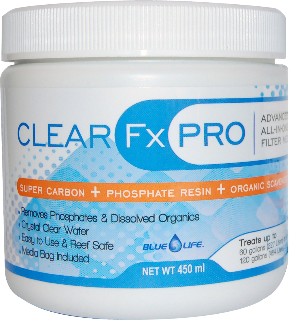 Blue Life USA CLEAR Fx PRO Биофильтрующий наполнитель для морской и пресной воды ( 450мл) 290г