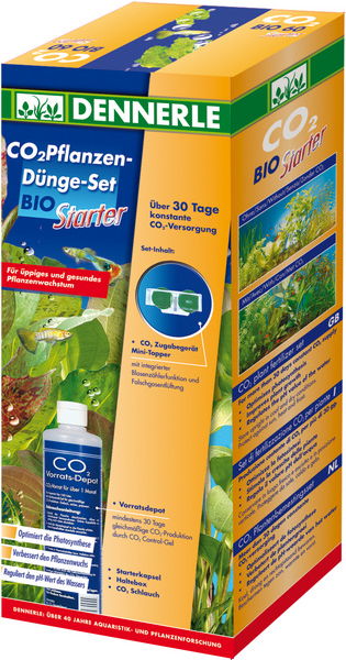 DENNERLE CO2 Pflanzen-Dunge-Set BIO 60 -Starter комплект CO2 для аквариумов до 60л