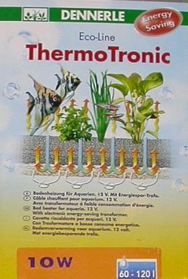 DENNERLE ThermoTronic 10W грунтовый нагреватель с трансформатором 10Вт 12В для акв. 60-120л - Кликните на картинке чтобы закрыть