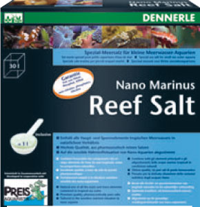DENNERLE Nano Marinus ReefSalt соль морская для небольших морских аквариумов для 30л 1кг - Кликните на картинке чтобы закрыть