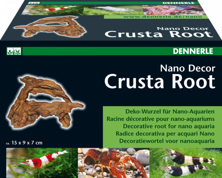 DENNERLE NanoDecor Crusta Root M Декорация в виде корня для нано аквариума (пластик)