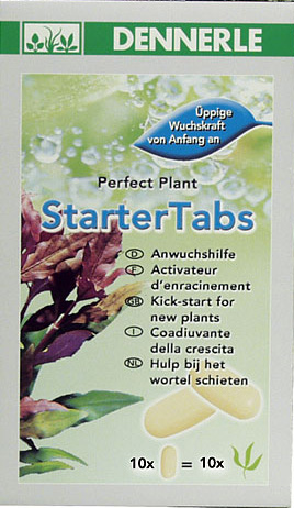 DENNERLE Perfect Plant StarterTabs удобрения для стимуляции новых акв. растений всех видов 10табл.