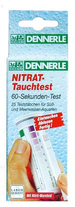 DENNERLE Nitrate dip test нитратный погружаемый тест (+ нитриты) - 25п