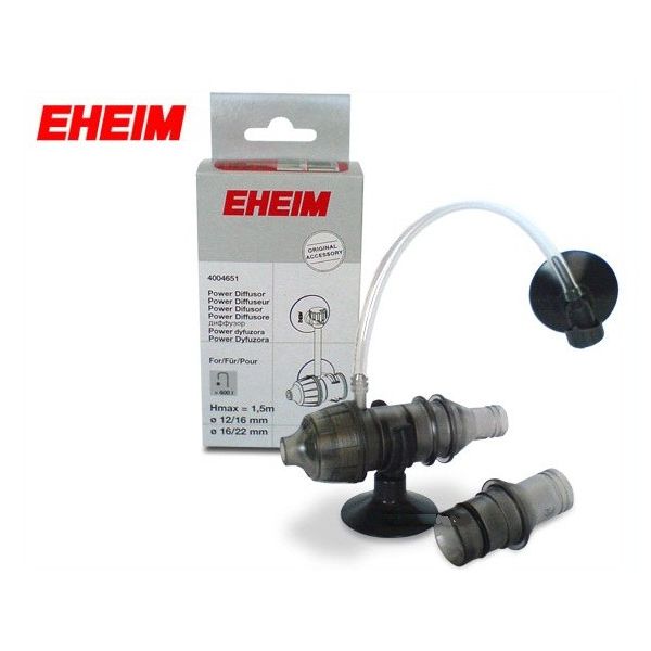 EHEIM Diffusor Диффузор добавляет воздух и насыщает воду кислородом под трубки EHEIM InstallationsSET или шланги 12/16 и 16/22 мм