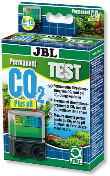 JBL CO2/pH Permanent Test-Set - набор для непрерывного тестирования значений СО2 и рН - Кликните на картинке чтобы закрыть
