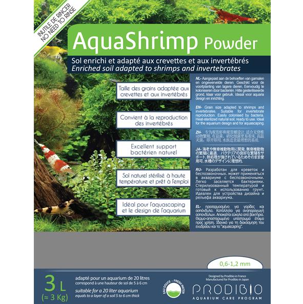 PRODIBIO AquaGrowth Soil Грунт аквариумный для растений 1-3мм, 9л