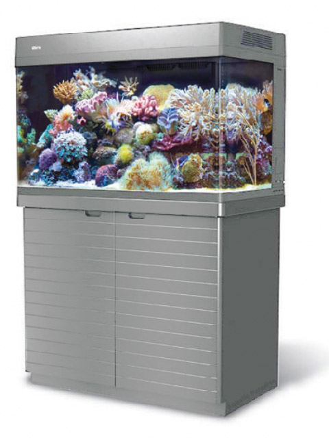 Red Sea MAX 250 аквариум морской с тумбой серебро