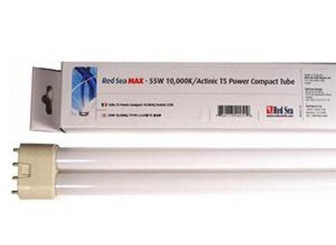 Red Sea MAX 55Вт Т5 compact Actinic/10000K 53см 2G11 компакт лампа для аквариума