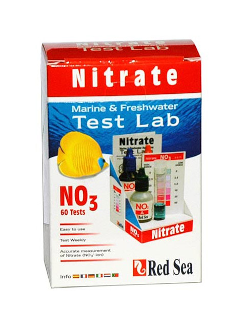 Red Sea тест на нитраты 60 тестов для морского и пресноводного аквариума