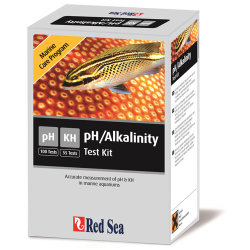 Red Sea pH/Alkalinity Test Kit 100/55 тестов для морского аквариума