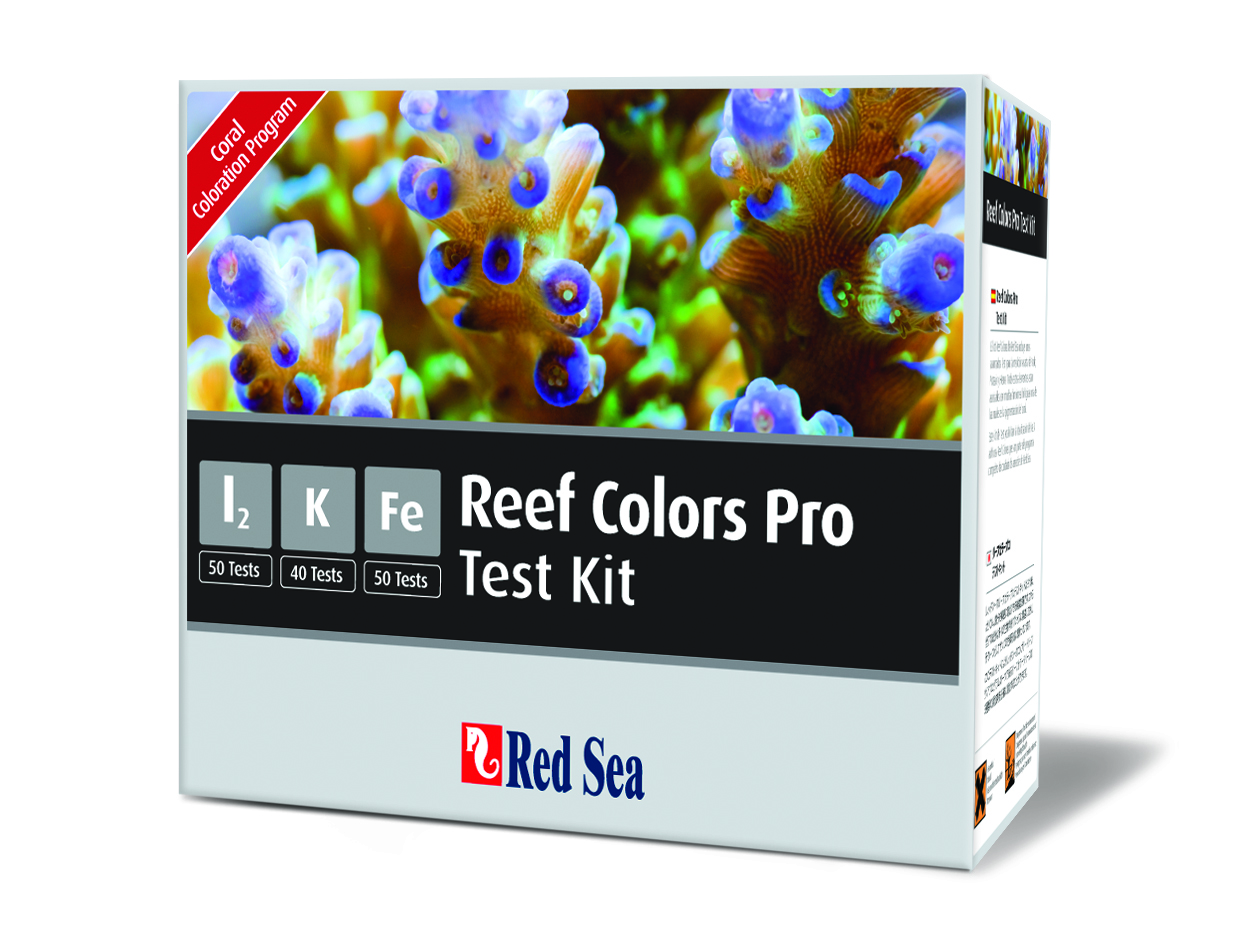 RED SEA набор тестов Reef Colors (I, K, Fe)