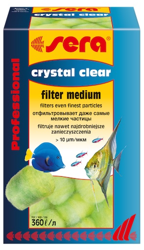 SERA Crystal Clear Professional Фильтрующий материал Kристально Чистая вода 12шт