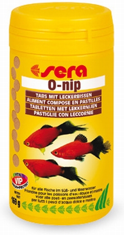 SERA O-NIP - таблетированый корм для всех пресноводных и морских рыб, для многих беспозвоночных 24 таб. - Кликните на картинке чтобы закрыть
