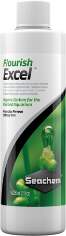 SEACHEM Flourish Excel 250 мл источник биодоступного органического углерода. Альтернатива подачи СО2.