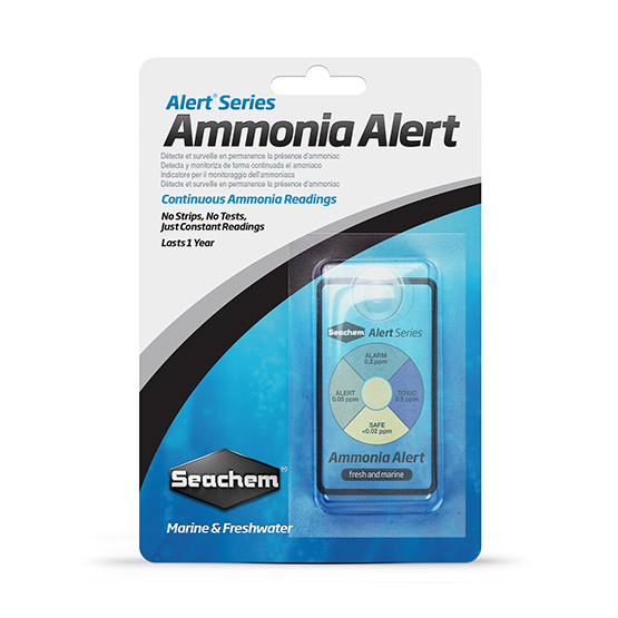 Seachem Ammonia Alert Тест на Аммоний длительного действия для Морского и Пресноводного аквариума