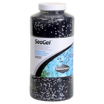 Seachem SeaGel Наполнитель смесь Seachem MatrixCarbon и Seachem PhosGuard для фильтров 1000 мл на 800л аквариумной воды - Кликните на картинке чтобы закрыть