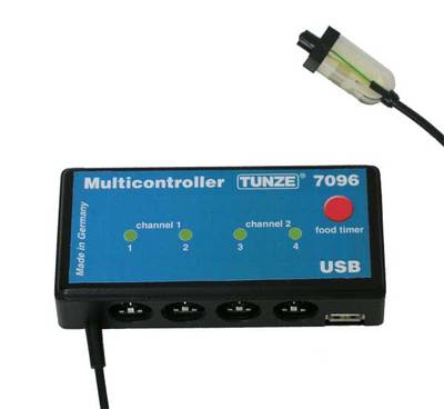 TUNZE Multicontroller 7096 Мульти-контроллер для для всех насосов Turbelle регулировка через USB до 4-х помп TUNZE Multicontroller 7096 Мульти-контроллер для для всех насосов Turbelle регулировка через USB до 4-х помп