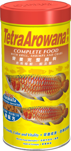 TetraArowana для арован и других хищных рыб - альтернатива живому корму 1000мл