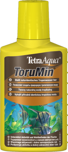 Tetra ToruMin содержит дубильные вещества, гуминовые кислоты и экстракты торфа (для 200л) 100мл