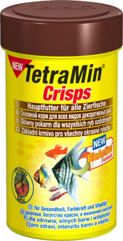 TetraMin Crisps - корм для всех видов рыб в виде чипсов 100мл