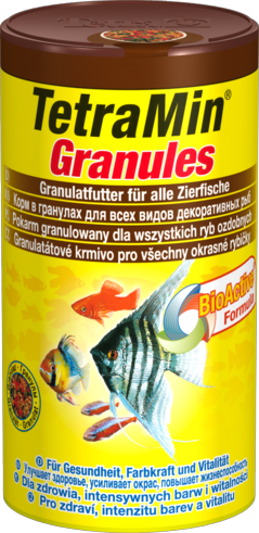 TetraMin Granules - корм для всех видов рыб в гранулах 250мл