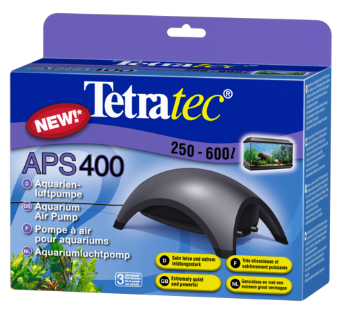 Tetratec АРS 400 компрессор двухканальный для аквариума 250-600л 400л/ч 4.5Вт