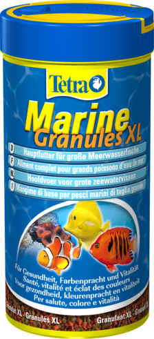 TetraMarine Granules XL - корм для всех морских рыб - крупные гранулы 250мл