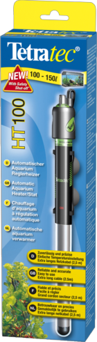 Tetratec HT100 нагреватель с терморегулятором для аквариумов 100-150л 100Bт - Кликните на картинке чтобы закрыть