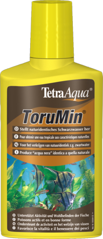 Tetra ToruMin содержит дубильные вещества, гуминовые кислоты и экстракты торфа (для 500л) 250мл