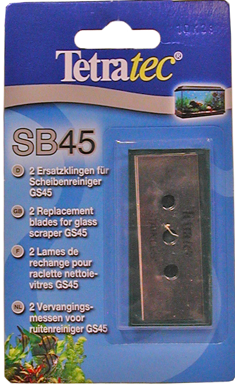 Tetratec SB 45 сменные лезвия для скребка - Кликните на картинке чтобы закрыть