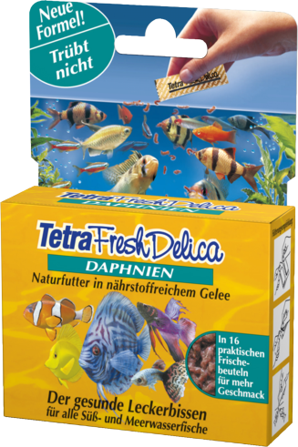 Tetra FreshDelica Дафния - натуральный корм в желе, не подвергнутый обработке, 48г